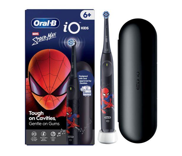 Oral-B Szczoteczka magnetyczna iO Kids Spiderman z etui (6+) - 1519314 - zdjęcie 2